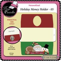 Holiday Money Holder 05 by Boop Printable Designs