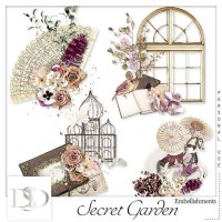 Secret Garden Elements by DsDesign