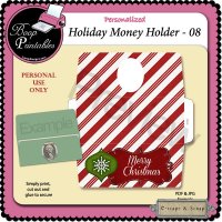 Holiday Money Holder 08 by Boop Printable Designs