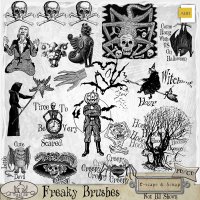 Freaky Brushes PU/CU by The Busy Elf