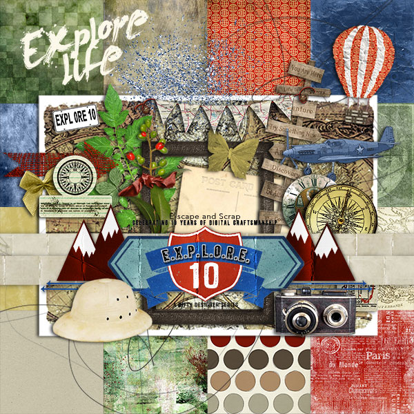 Explore 10 Kit Part A - A Nifty Collab - Click Image to Close