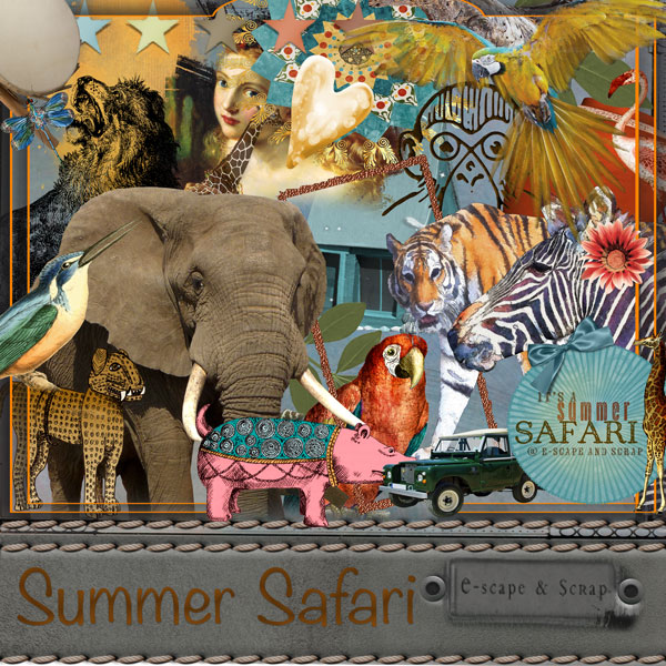 It's a Summer Safari Kit - A Nifty Collab - Click Image to Close