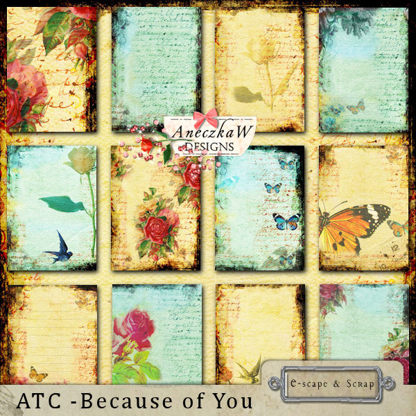 ATC- Because of You by AneczkaW - Click Image to Close