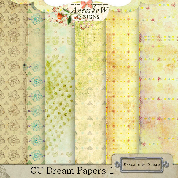 CU Dream Papers by AneczkaW - Click Image to Close