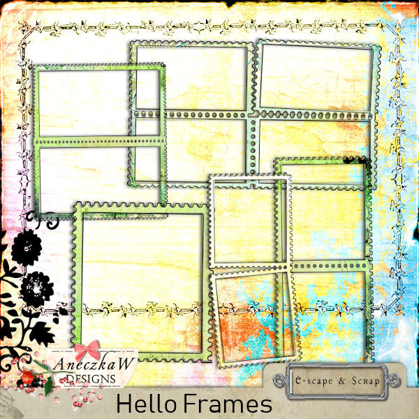 Hello Frames by AneczkaW - Click Image to Close