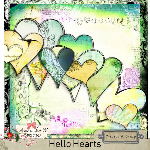Hello Hearts by AneczkaW - Click Image to Close