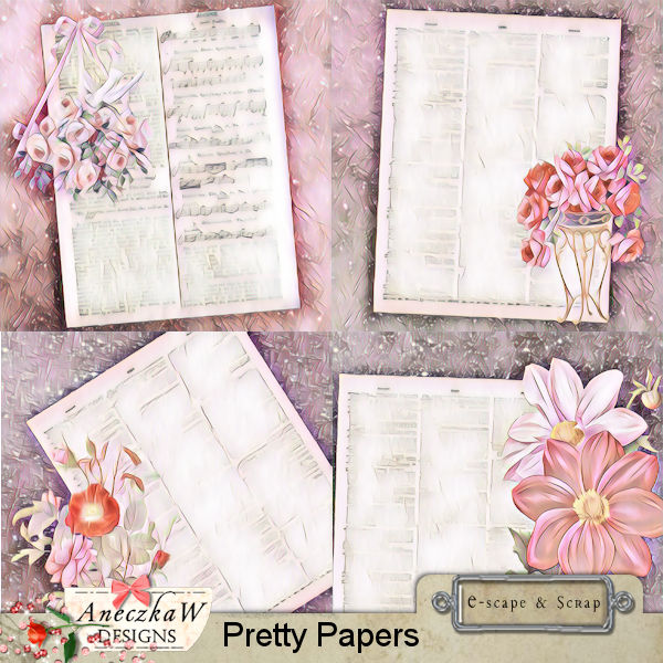 Pretty Papers by AneczkaW - Click Image to Close