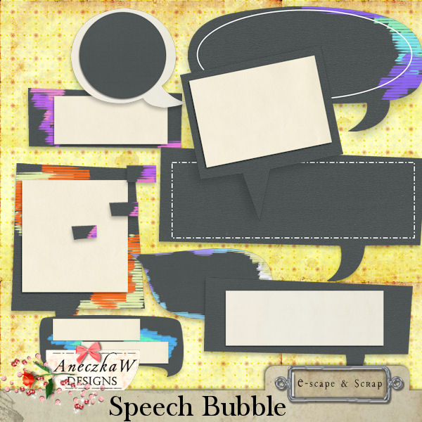 Speech Bubble by AneczkaW - Click Image to Close