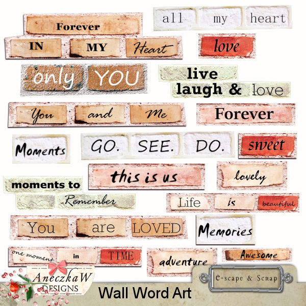 Wall Word Art by AneczkaW - Click Image to Close