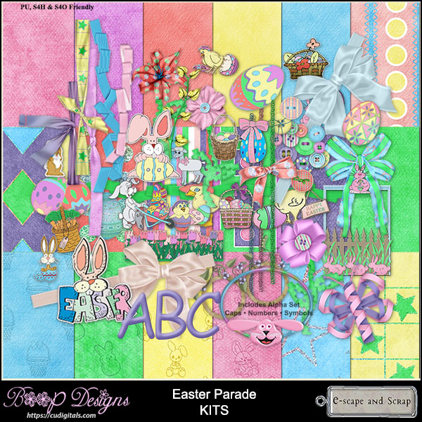 Easter Parade MEGA Kit by Boop Designs - Click Image to Close