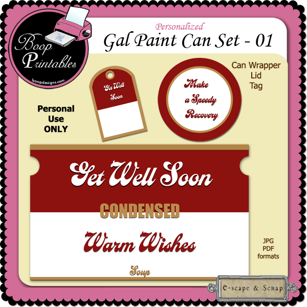 Get Well Gal Paint Can Set 01 by Boop Printable Designs - Click Image to Close