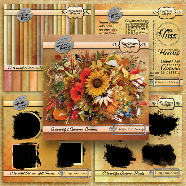 A Bountiful Autumn Collection by Daydream Designs - Click Image to Close