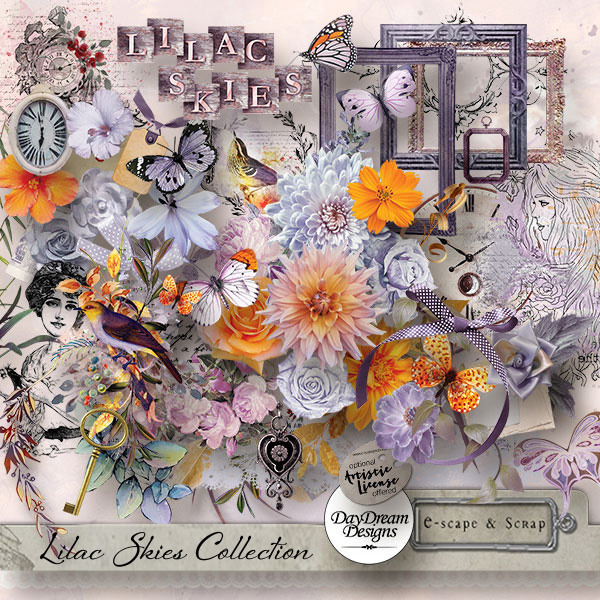Lilac Skies Collection by Daydream Designs - Click Image to Close