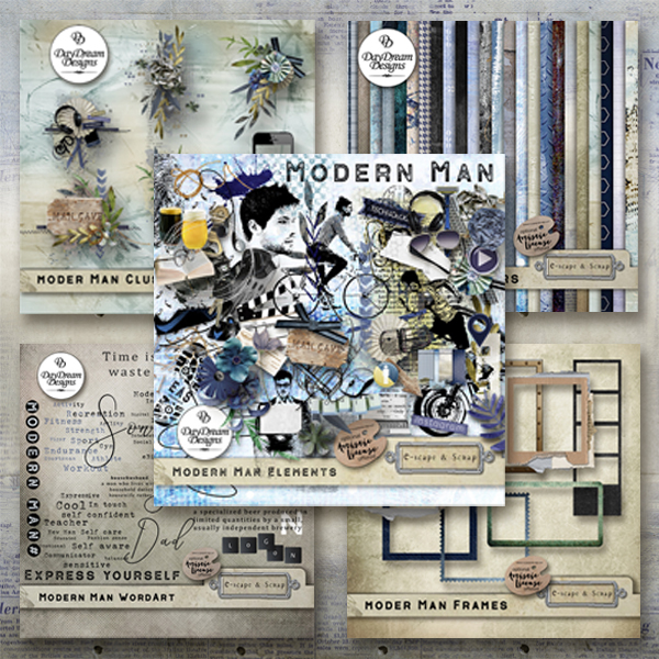 Modern Man Collection by Daydream Designs - Click Image to Close
