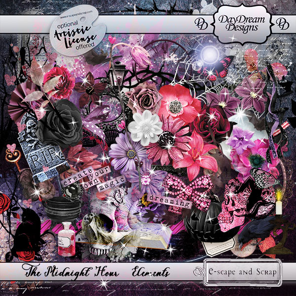 The Midnight Hour kit by Daydream Designs - Click Image to Close