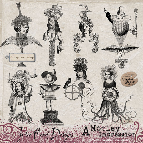 A Motley Impression by Julie Mead - Click Image to Close