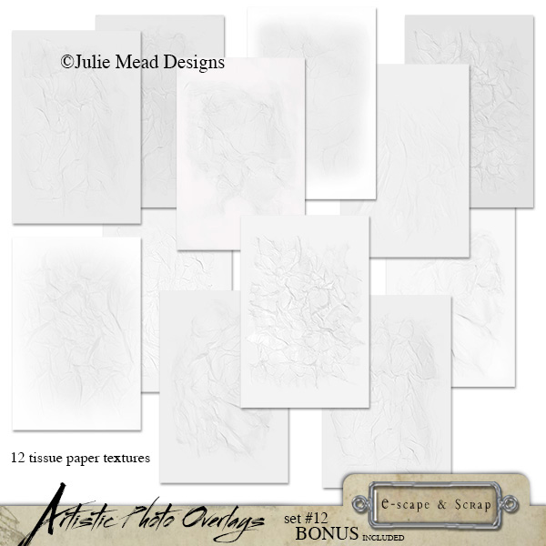 Artistic Photo Overlay Set 12 by Julie Mead - Click Image to Close