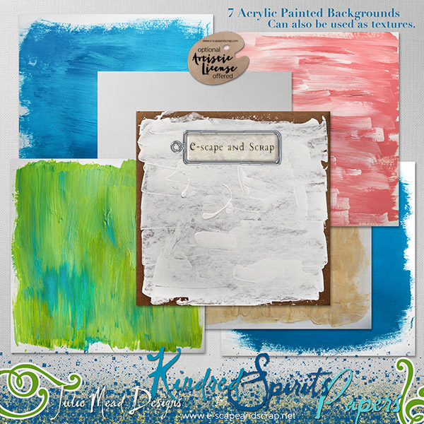 Kindred Spirits Paper Pack by Julie Mead - Click Image to Close