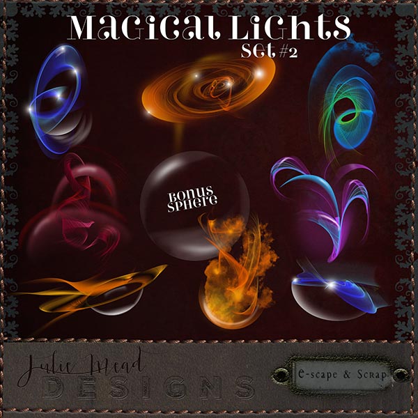 Magical Lights Set 2 by Julie Mead - Click Image to Close