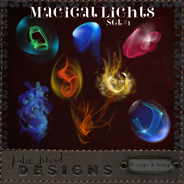 Magical Lights Set 1 by Julie Mead - Click Image to Close