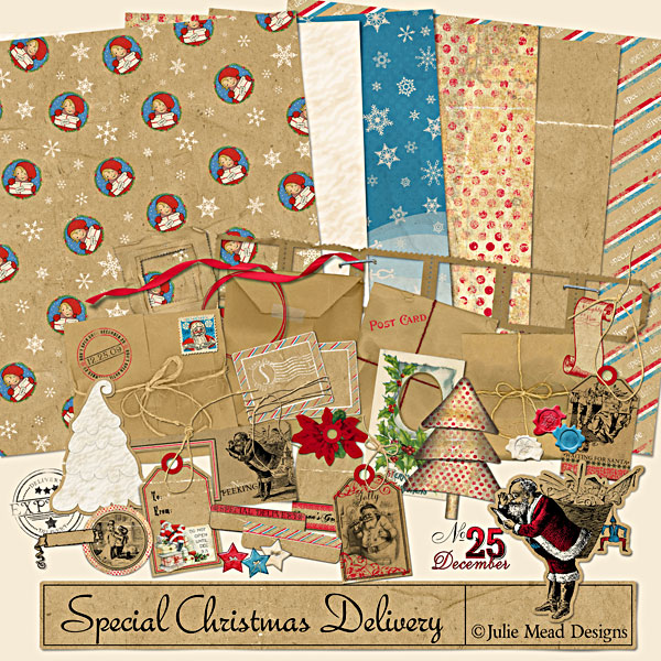 Special Christmas Delivery by Julie Mead - Click Image to Close