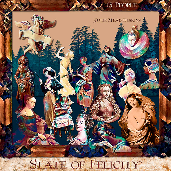State of Felicity People by Julie Mead - Click Image to Close