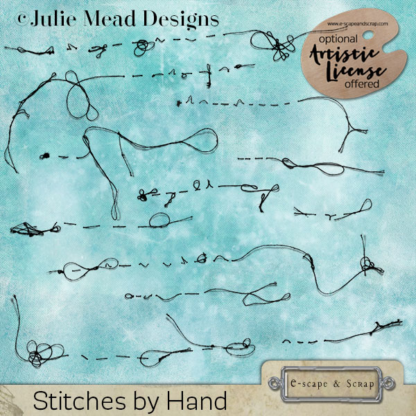 Stitches by Hand by Julie Mead - Click Image to Close