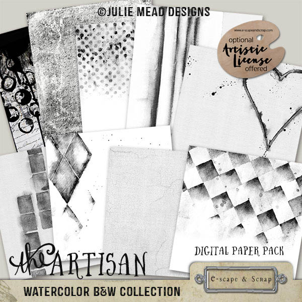 The Artisan Watercolor Paper Pack by Julie Mead - Click Image to Close