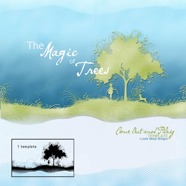 The Magic of Trees Series Come Out and Play by Julie Mead - Click Image to Close