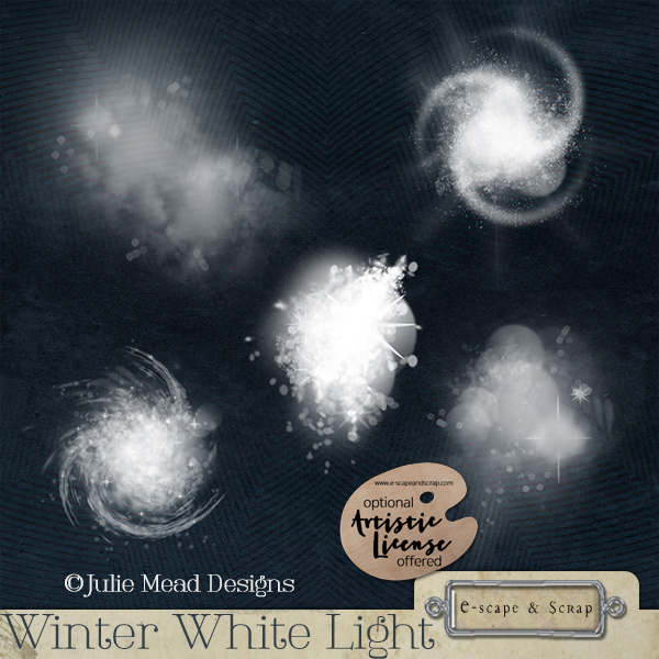 Winter White Light Set 1 by Julie Mead - Click Image to Close