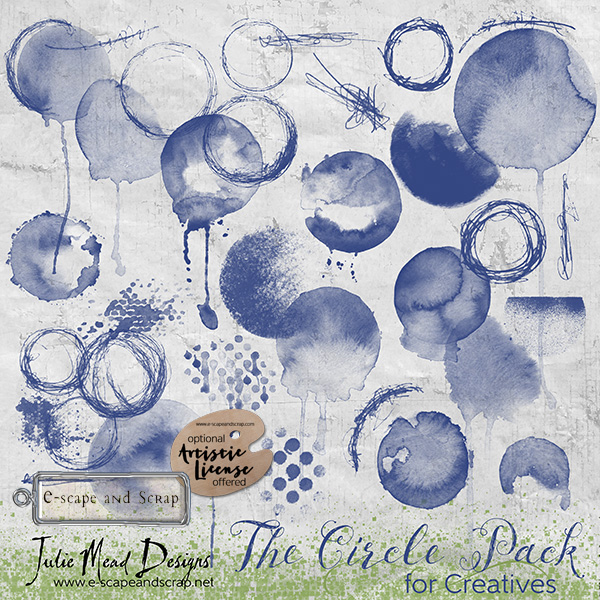 Circle Pack for the Creative Set 2 by Julie Mead - Click Image to Close