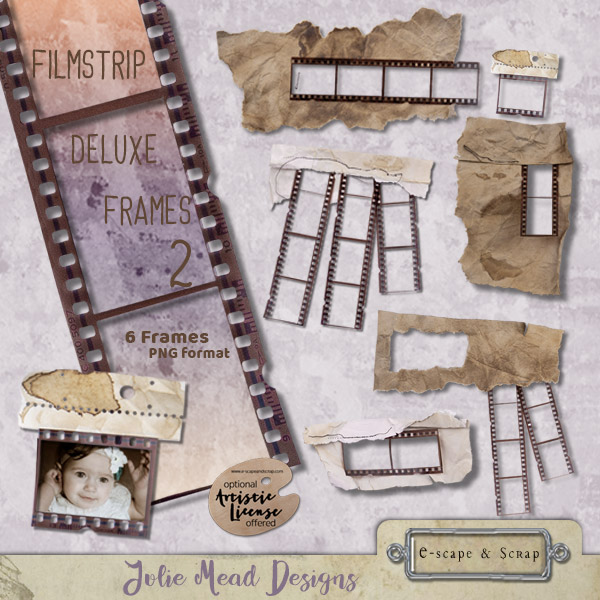 Filmstrip Deluxe Frames 2 by Julie Mead - Click Image to Close