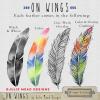 On Wings Feather Collection by Julie Mead