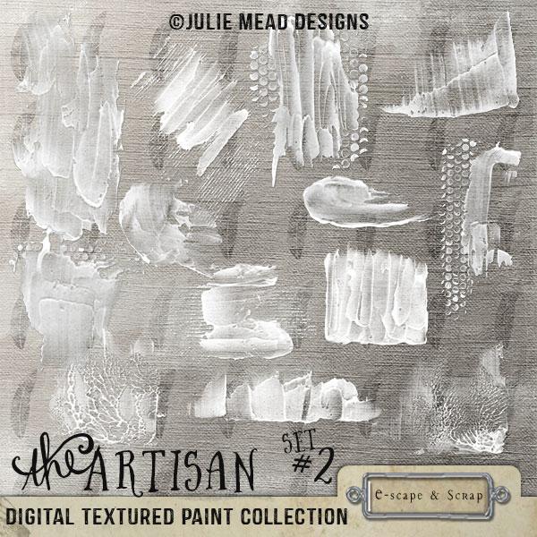 The Artisan Digital Texture Paint Set 02 by Julie Mead