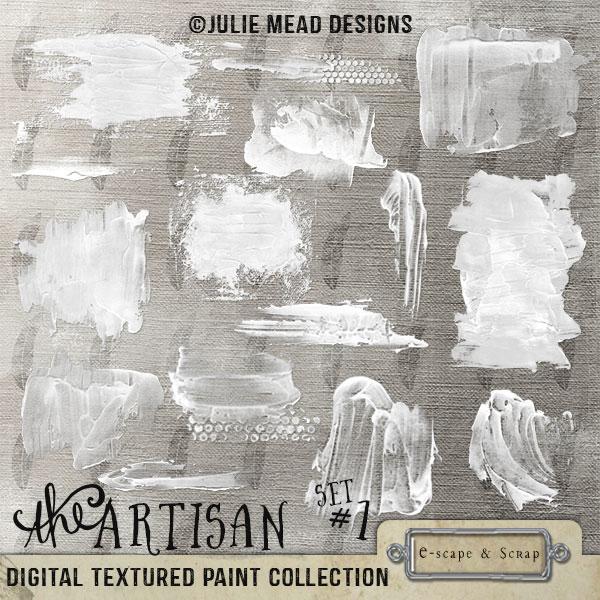 The Artisan Digital Texture Paint Set 01 by Julie Mead