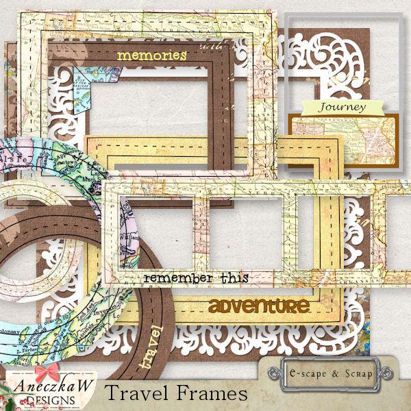 Travel Frames by AneczkaW