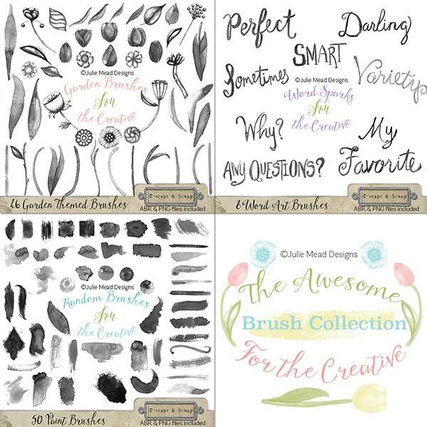 Creative Brush Collection by Julie Mead