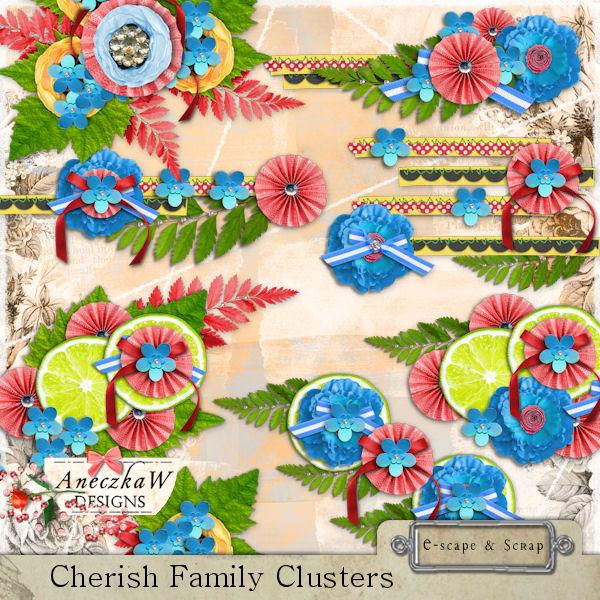 Cherish Family Clusters by AneczkaW