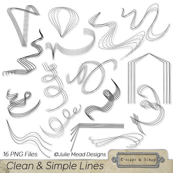 Clean and Simple Multi-Lines by Julie Mead