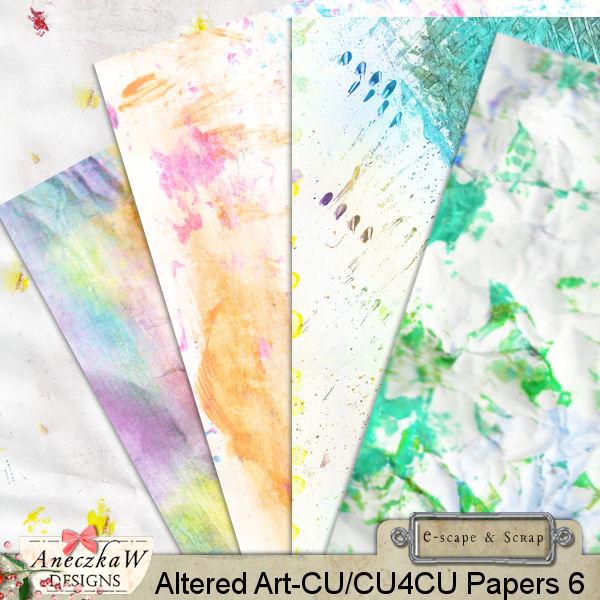 Altered Art- CU Papers 6 by AneczkaW