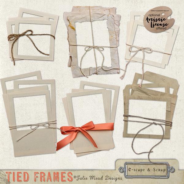 Tied Frames by Julie Mead