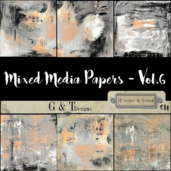 Mixed Media Papers 6