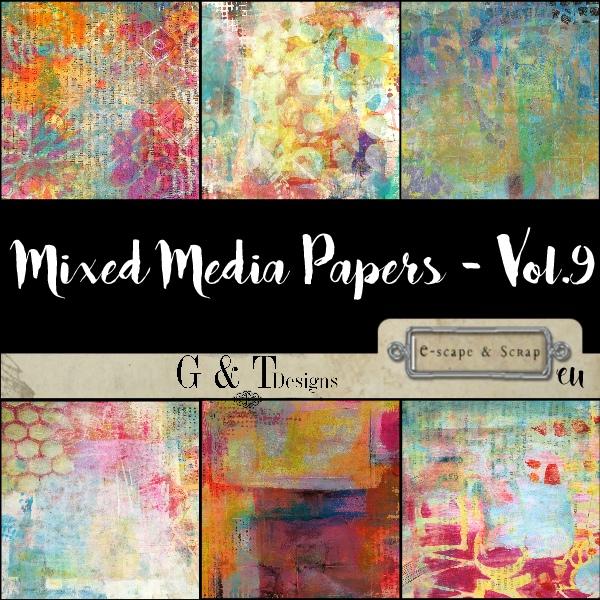 Mixed Media Papers 9