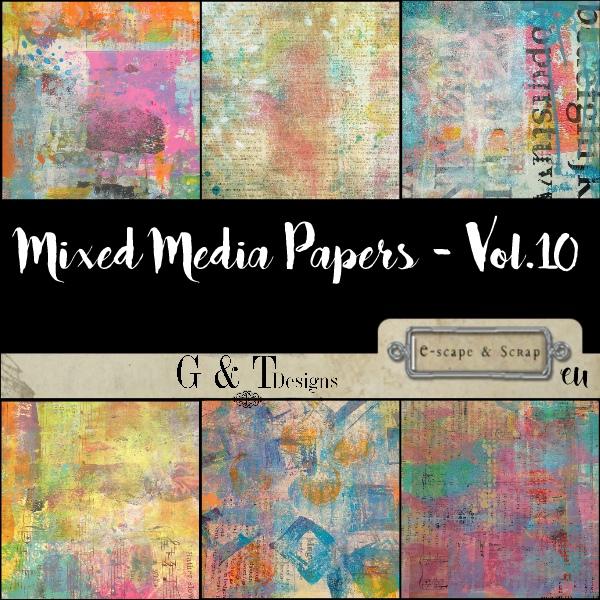 Mixed Media Papers 10