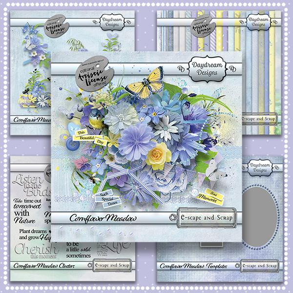 Cornflower Meadow Collection by Daydream Designs