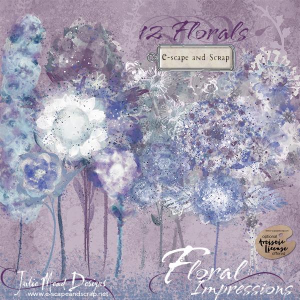 Floral Impressions- The Florals by Julie Mead