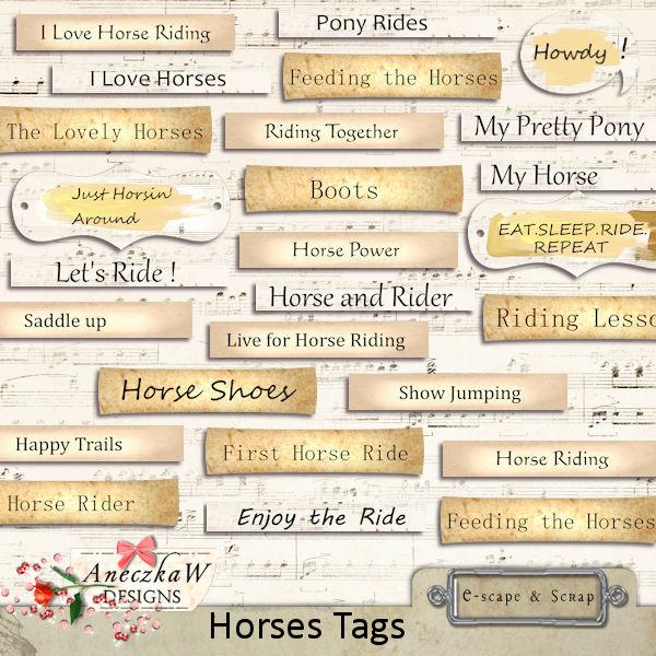 Horses Tags