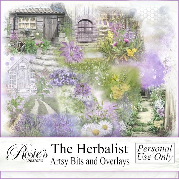 The Herbalist Artsy Bits by Rosie's Designs