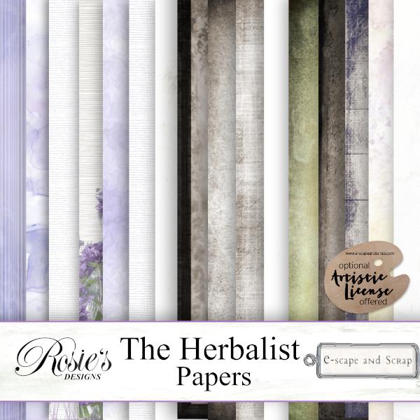 The Herbalist Papers by Rosie's Designs