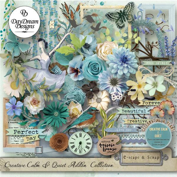 Creative Calm and Quiet Add on Collection by Daydream Designs